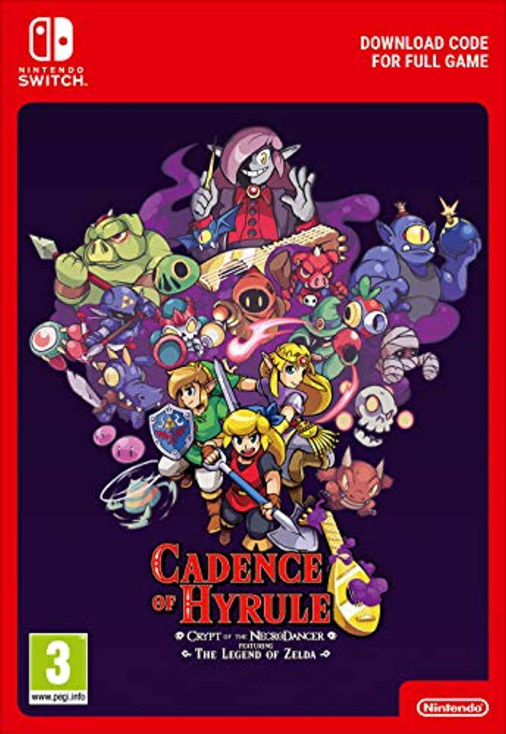 Cadence of Hyrule - Crypt of the NecroDancer Featuring The Legend of Z –  Fluffy Pillow Case
